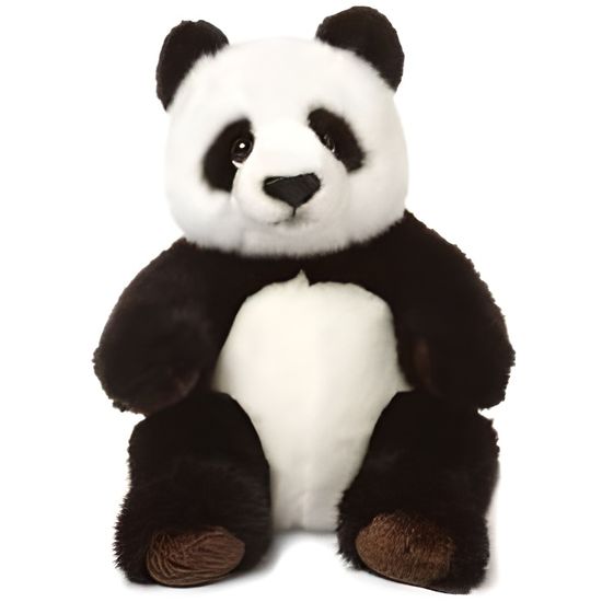 Peluche - WWF - Panda assis - 22 cm - Pour bébé