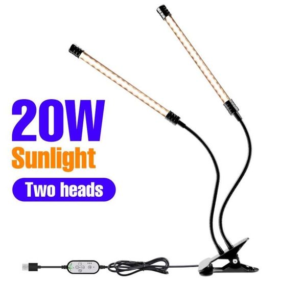 Lampe De Culture LED LBW 150W - Spectre Complet, Support Réglable 15-48" - Pour Plantes D'Intérieur, Germination, Floraison - 5