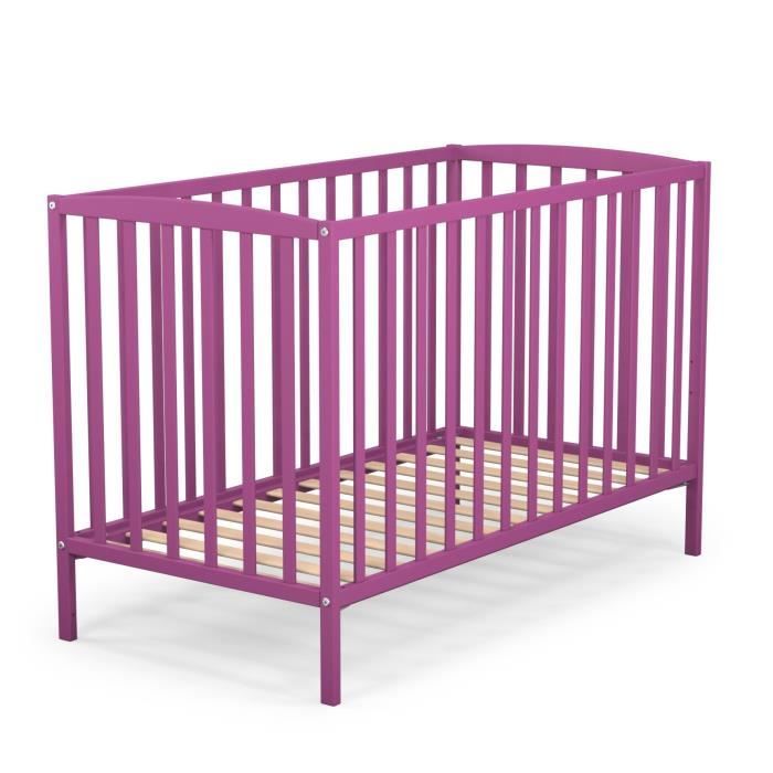 Ateliers T4 Lit Fushia 60 X 1 Cm Cdiscount Puericulture Eveil Bebe