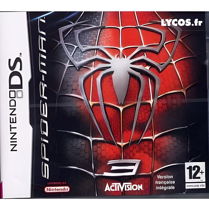 SPIDERMAN 3 THE MOVIE / JEU CONSOLE NINTENDO DS