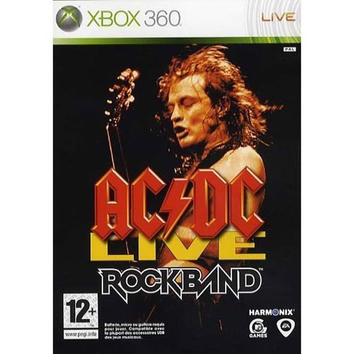 Electronic Arts Acdc Live : Rock Band Jeu Xbox 360