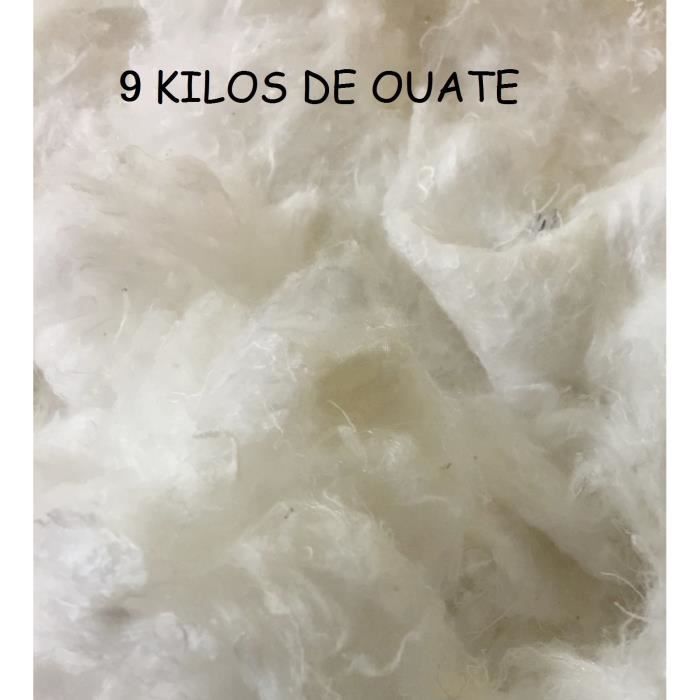 Ouate de Rembourrage 9kg de Ouate Cellulose Fibres Textile pour coussins,peluches, poupées