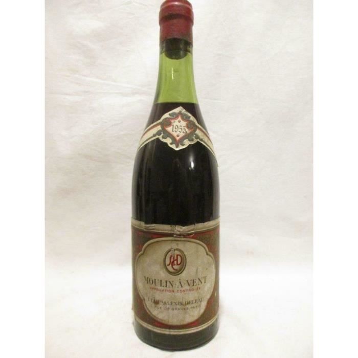 moulin à vent alexis deleau rouge 1955 - beaujolais