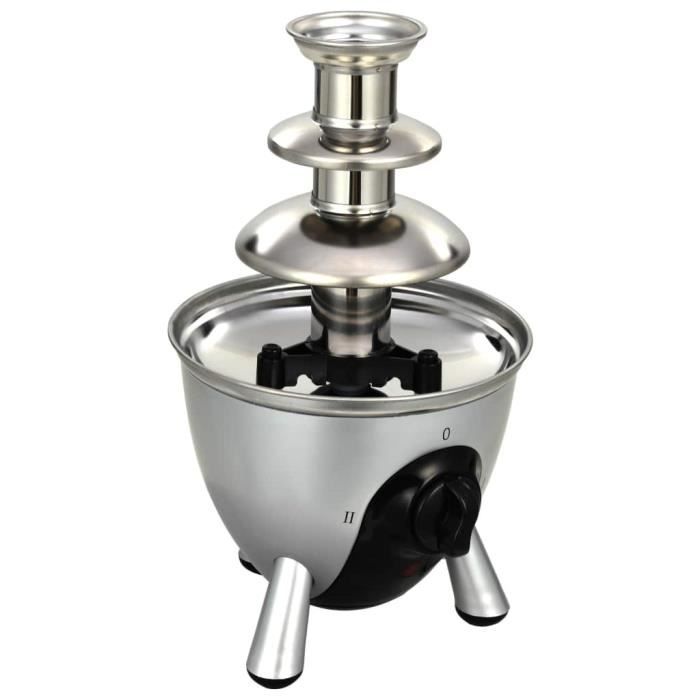 Fontaine à Chocolat en Acier Inoxydable Argenté 60 W