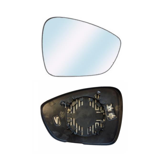 Miroir Glace Dégivrant Rétroviseur droit pour CITROEN C4 de 2010 à 2013