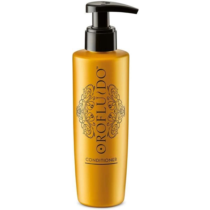 SEC OROFLUIDO Conditioner Après-Shampoing Brillance Protection Couleur Huile d'Argan pour Cheveux Ternes, 200ml1084