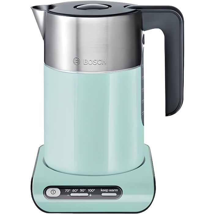 Bosch Styline TWK8612P Bouilloire 1.5 litres 2400 Watt turquoise menthe