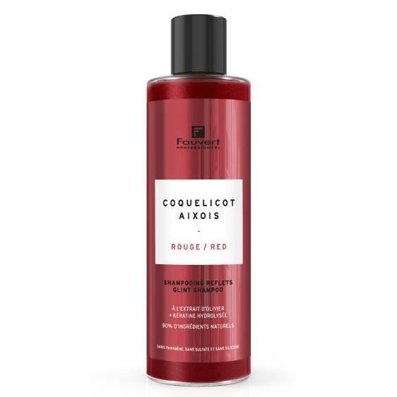 Shampooing reflets Rouge – Coquelicot Aixois