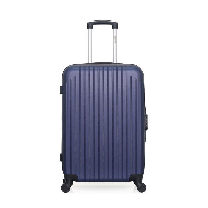 HERO – VALISE WEEK-END - ABS – 65cm – 4 roues – CARPATES – MARINE
