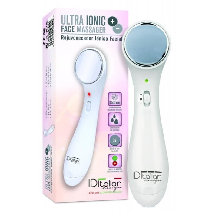 Massager Faciale Multifonctionnel avec des Ions - Italian Design