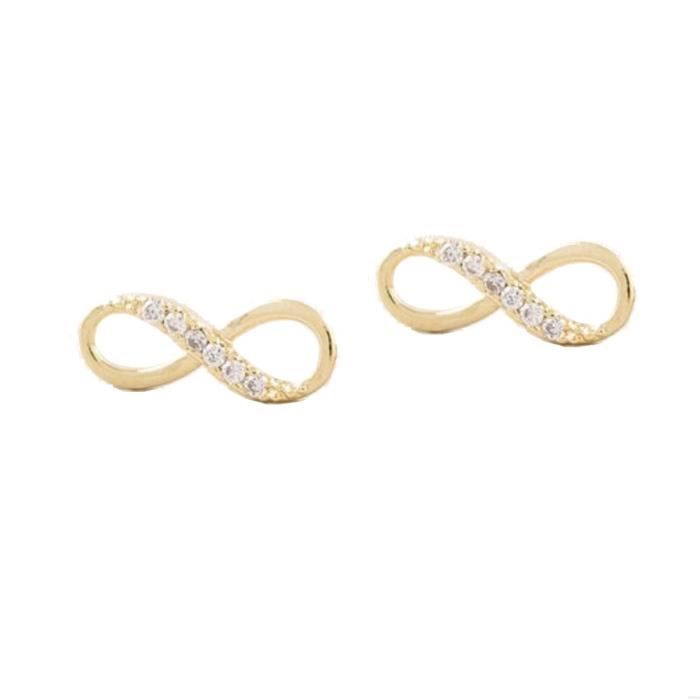 Boucles D'Oreilles - Infini Simply Doré