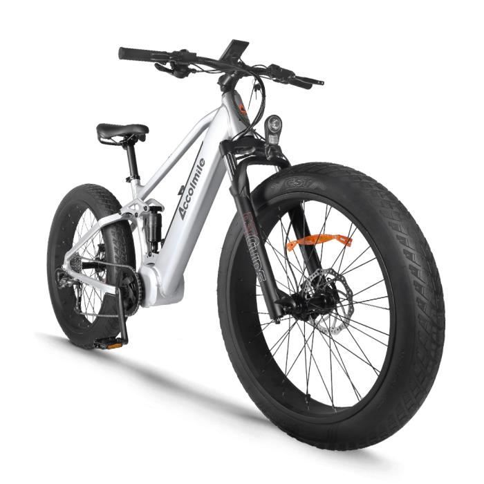 ACCOLMILE Vélo à assistance électrique 1000W avec BAFANG Moteur pédalier BBSHD et LG Batterie 48V Cellules 18654