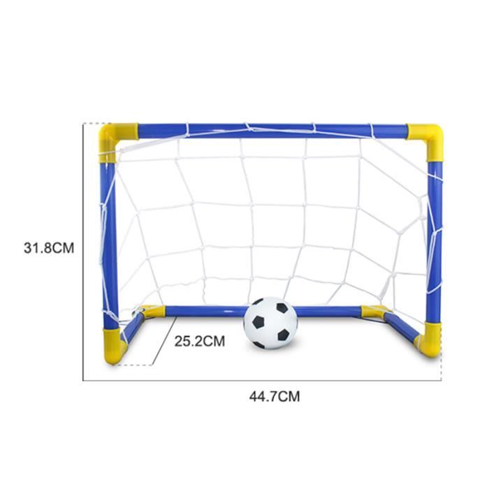 Pliant mini football boulot de football post net Set Enfants sport intérieur Jeux de plein air jouets enfant cadeau d'anniversaire