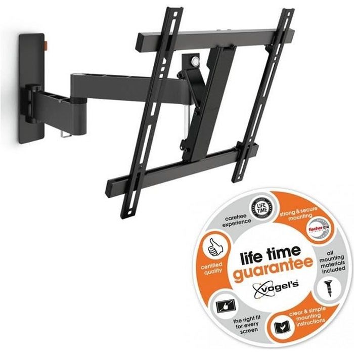VOGEL'S WALL 2245 Support TV mural orientable inclinable 32--55- noir