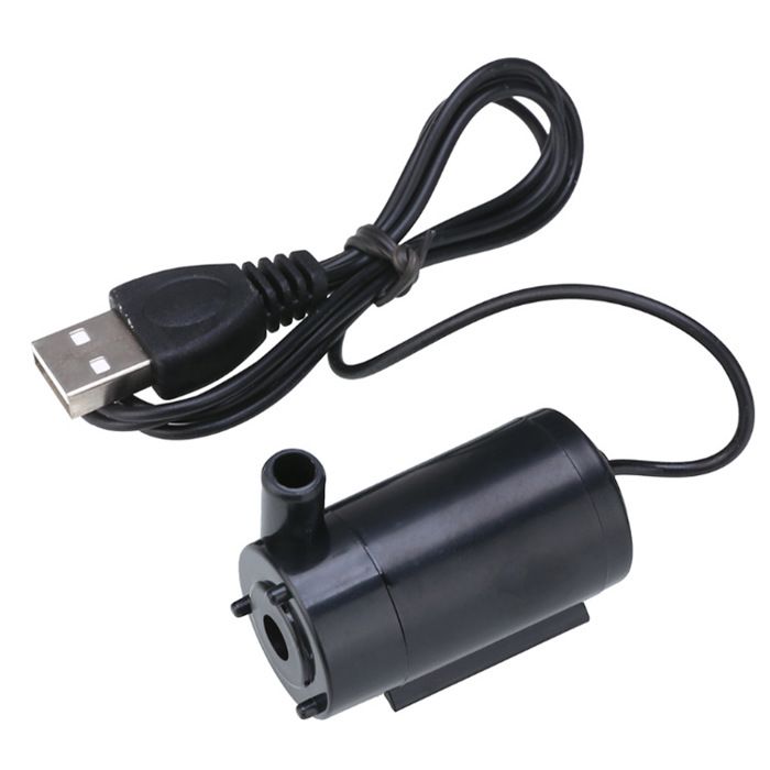 Mini Pompe à Eau Submersible USB DC 3V-6V Pour Aquarium, Fontaine Ou Projets DIY - Marque Goobetter