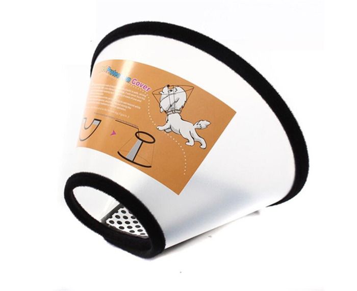 Lot de 3 colliers de protection pour animaux de compagnie pour chats et chiens pour chirurgie du cou cicatrisation des plaies