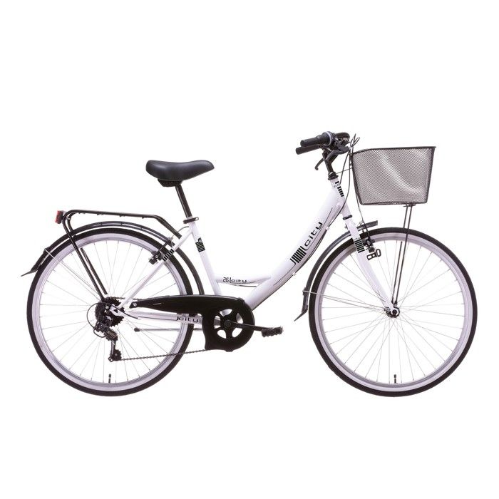 Vintage Velo De Ville Panier Vélo De Ville 26'' Retro Femme 