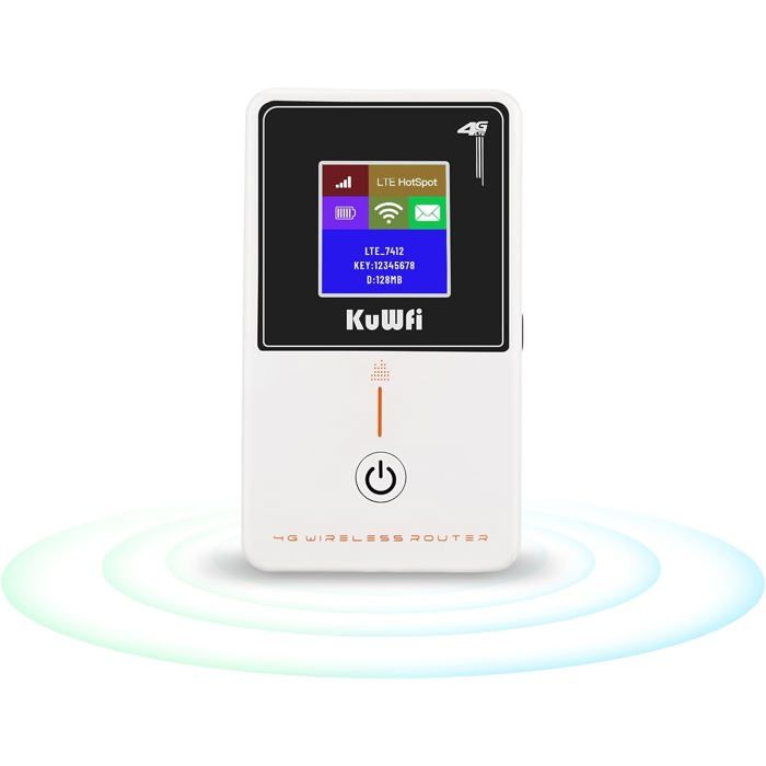 Hotspot Wifi Mobile 4G Lte, Mini Routeur De Voyage Portable Haute