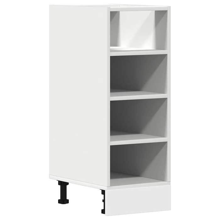 Soldes FlottantsSupport pour cuisine 1 PCS - Cabinet/Meuble bas de cuisine - Riga Blanc 30 x 44 5 x 81 5 cm Bois dingénierie 16