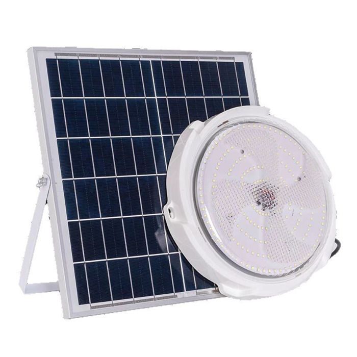 Lampe solaire intérieure - ROAME - 300W - 24 cm 120 LED - Batterie 5000 mAh - Télécommande & minuterie