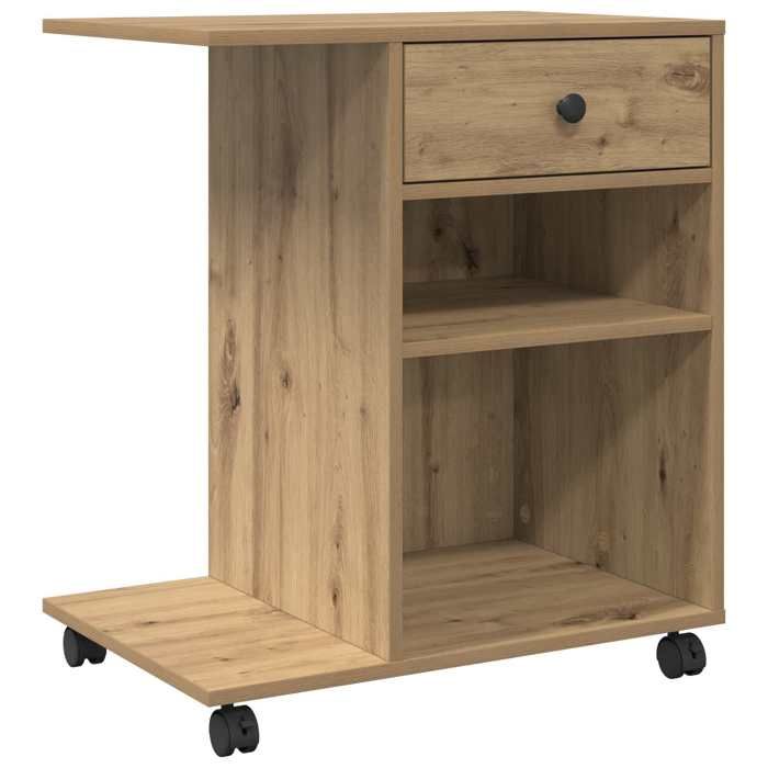Meuble imprimante - Support dimprimante - vidaXL - bois dingénierie - chêne artisan - 60 x 40 x 685 cm 3397785