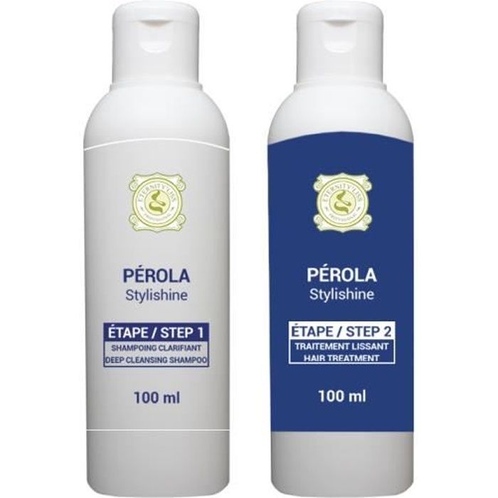Kit De Lissage Brésilien ETERNITY LISS PEROLA STYLISHINE - 2 X 1 Litre - Avec Kératine - Neuf