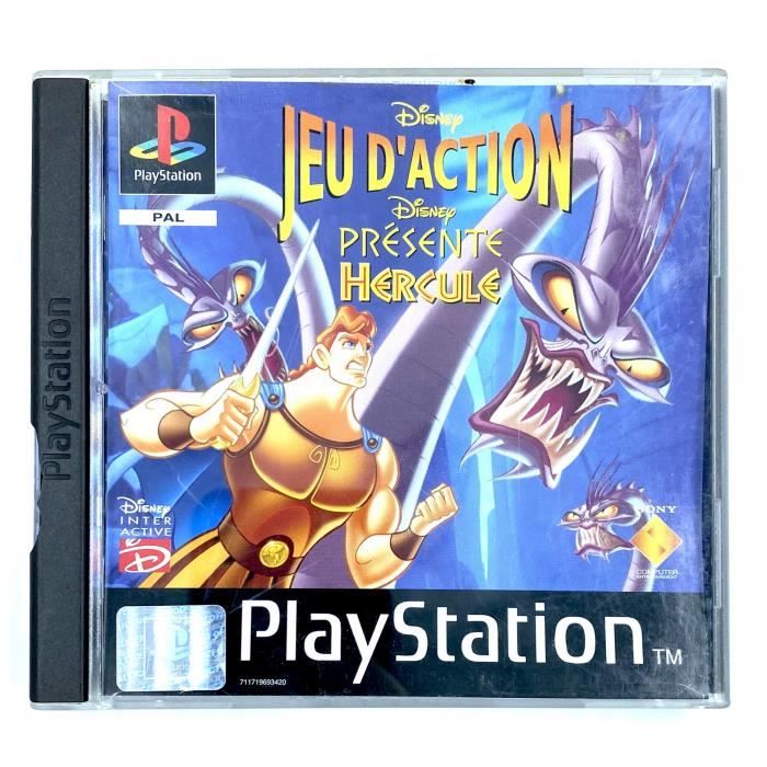 Disney Présente Hercule Jeu Sony Playstation 1 PS1 Occasion PAL FR