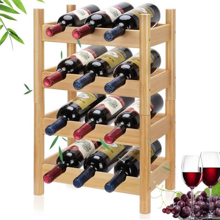 Porte bouteille bambou Clearance