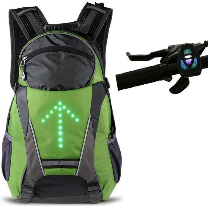 Acheter LED moto sac à dos pour ordinateur portable moto équitation sac à  dos coque rigide sac de voyage LED moto