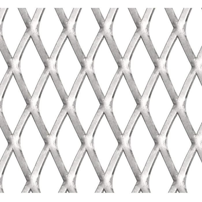 Panneaux de clôture Panneau de Grillage de Jardin Acier INOX 50x50 cm 20x10x2 mm [171]