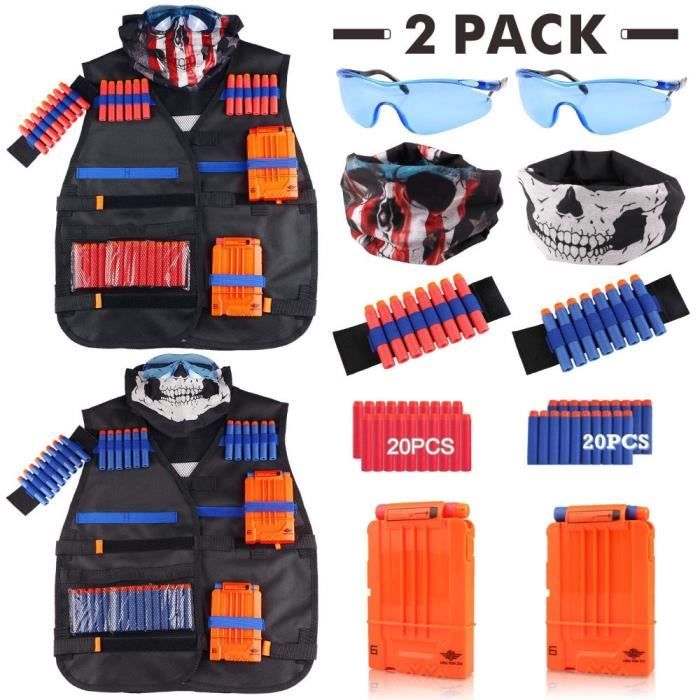 Lot De 2 Poches Tactiques GK Pro Pour Gilet Ou Ceinturon