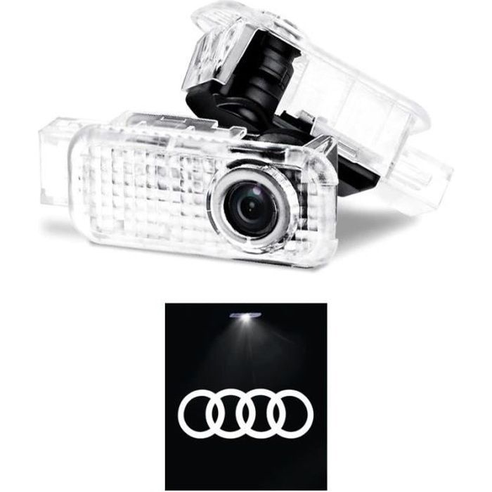 Pack Ghost LED Light pour AUDI Eclairage bas de porte- Logo AUDI 