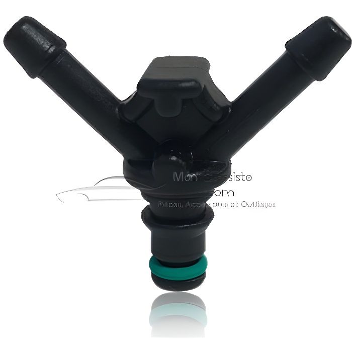 Connecteur 2 Voies Adaptable PSA 1574.HX - Pour Retour Injecteur Diesel Siemens, Neuf