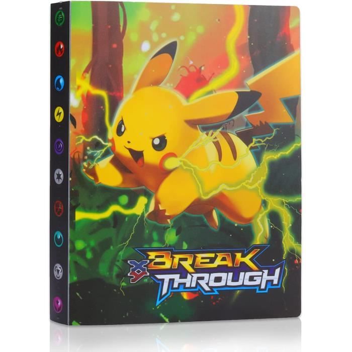 Album pour cartes Pokemon - POKEMON - Capacité de 240 Cartes - Jaune - Pokemon XY - Pour Enfant de 6 ans et plus