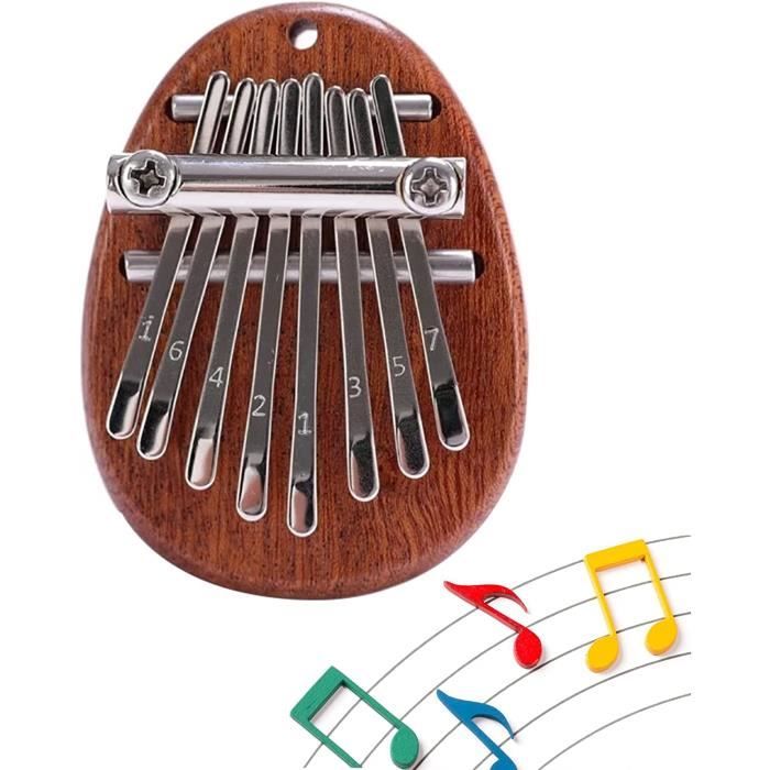 Mini Kalimba,Kalimba 8 Clés,Marimba Instrument,Kalimba Partition,Kalimba  Pouce Piano,pour les enfants débutants meilleur cadeau - Cdiscount  Instruments de musique