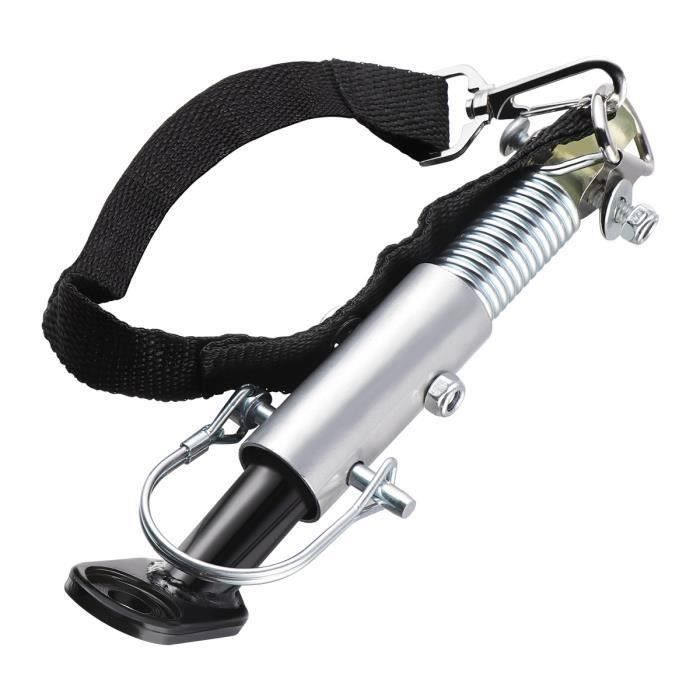 Une Remorque Bagagère Remorque Pour Transport Vtt Remorque De Vélo Noir Et Gris