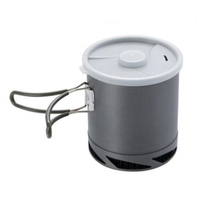 Kit De Cuisine Camping Fire-Maple - Casserole 1.5L, Poêle Et Bouilloire 0.7L - Aluminium Anodisé - Échangeur Chaleur
