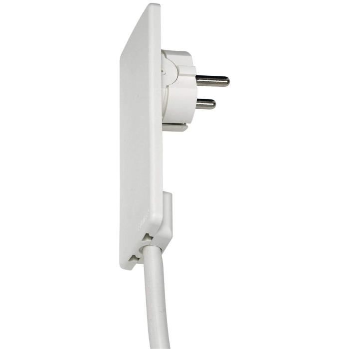 Schulte Prise extra plate Evoline Plug blanc au meilleur prix sur