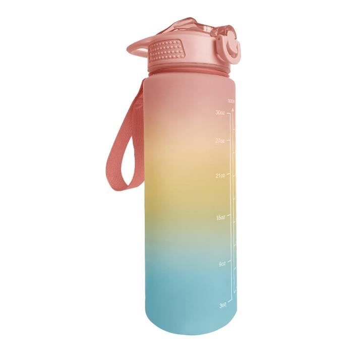 Gobelet Réutilisable Licorne Kawaii 380ml - Tasse Double Paroi Avec Paille Enfant Tasse Paille Design Mignon