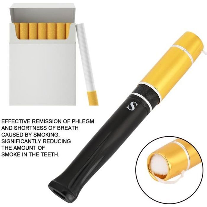 Porte-cigarette À Filtre de résine Porte-cigarette Lavable Pour Circulation  HB057