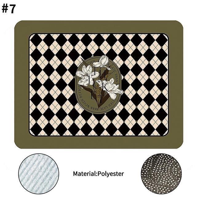 Tapis Absorbant De Cuisine Vert - 30x40 Cm - Imperméable, Résistant à L'huile - Pour égoutter La Vaisselle, Sous Le Robinet