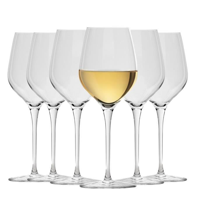 Verres à Vin Blanc Bormioli Rocco - Pack De 6 Verres Divins 45cl - Transparents - 7