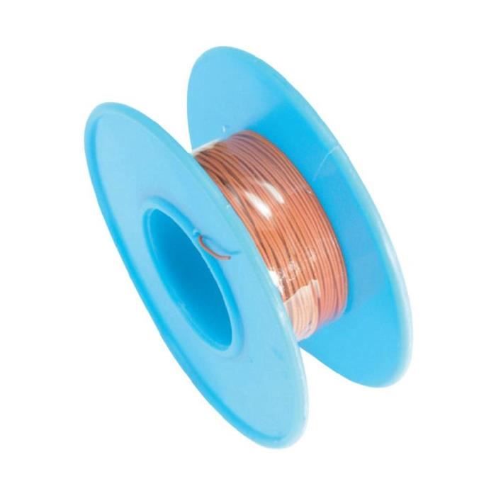 15 m de fil à wrapper section 1 x 0.02 mm² coul… - Cdiscount Bricolage