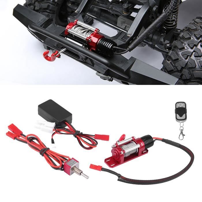 YOSOO Treuil RC 1/10 échelle RC Modèle Véhicule Chenille Accessoire De Voiture Treuil En Métal
