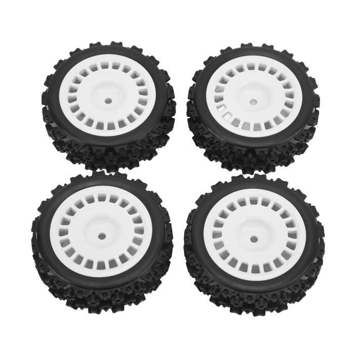 Pneus Drift HSP HPI Pneus RC 1:10 KEEDA Lot De 4 - 65mm Diamètre Jantes Plastique - Pour /Drift/Touring Voiture Course