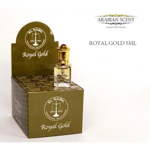 Pack de 12 EL NABIL 5ml Royal Gold 100% huile