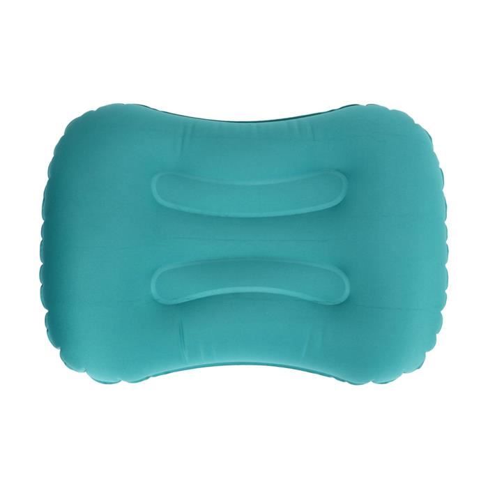 Oreillers Gonflables - Lot De 4 - Coussin De Plage/camping - Face Floquée Douce, Valve Anti-fuite - 44x29cm