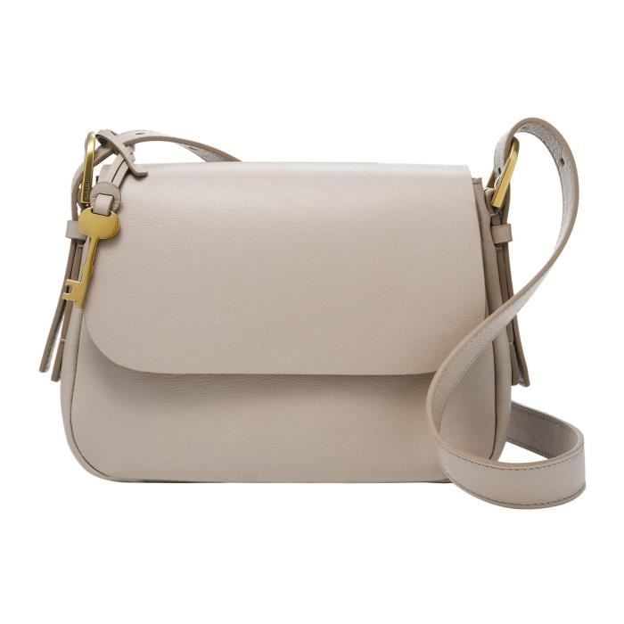 FOSSIL Harper Flap Crossbody S Graystone [152488] sac à épaule