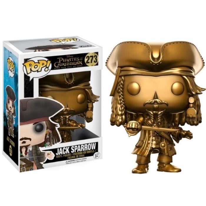 Funko pop jack sparrow gold new arrivals