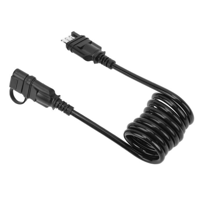 Câble Spirale 13 Broches Pour Remorque - Rallonge 12V Extensible Jusqu'à 3 M - Fiche Vers Fiche - Résistant Aux Intempéries